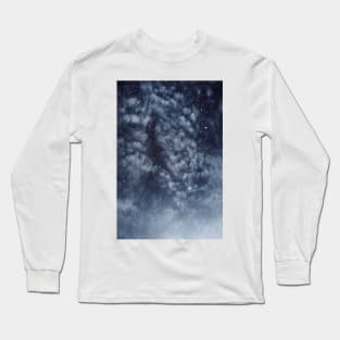 Blue veiled moon II Long Sleeve T-Shirt